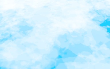Background of abstract white color smoke isolated on blue color background. The wall of white fog. 3D illustration