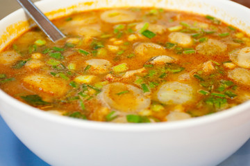 Asian Soup close up