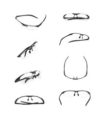 Pair of shade glasses isolated