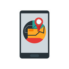 Gps icon vector sign and symbol isolated on white background, Gps logo concept