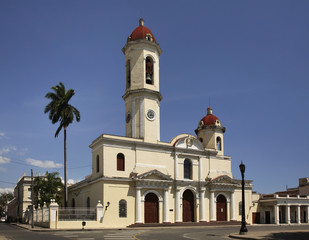 Catedral de la Purisima Concepcio in Cienfuegos. Cuba