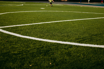 on the pitch