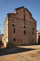 Fototapeta na wymiar Ruins of Armenian church in Avlabari district in Tbilisi. Georgia