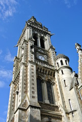 Fototapeta na wymiar Le Mans Cathedral