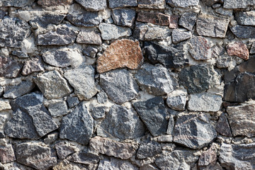 Background of the stone wall