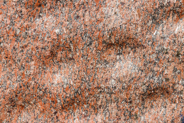 Natural stone red granite texture for background