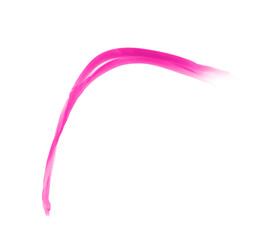 Splash of liquid in motion isolated