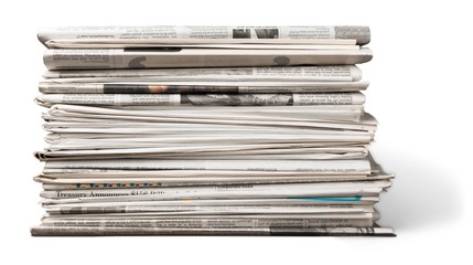 Stack of Newspapers