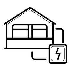 home electricity icon