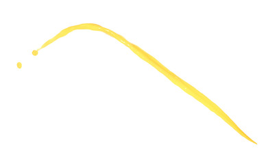 Splash of liquid in motion isolated