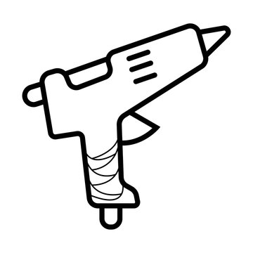 recommend clip art: Glue gun icon Vector.