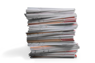 Stack of Magazines / Notebooks