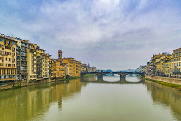 Obraz premium Florence Cityscape View, Italy