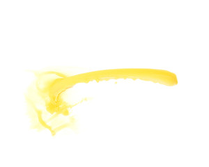 Splash of liquid in motion isolated