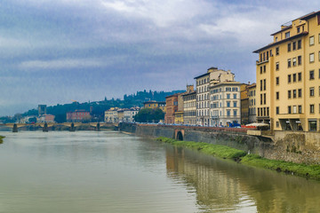 Florence Cityscape View, Italy