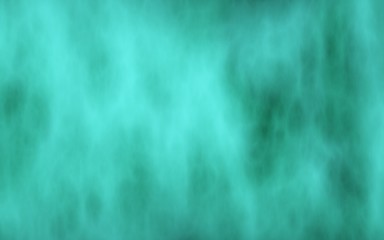 Background of abstract green color smoke. The wall of green fog. 3D illustration