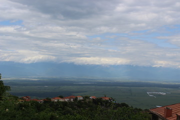 Fototapeta premium View over kakheti, georgia