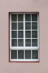 Fototapeta na wymiar window in the wall close-up