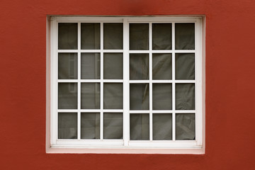 window in the wall close-up