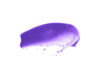 Splash of liquid in motion isolated