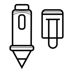 pen icon vector