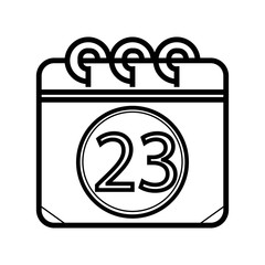 Calendar vector icon