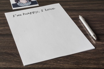 Letter to a loved one