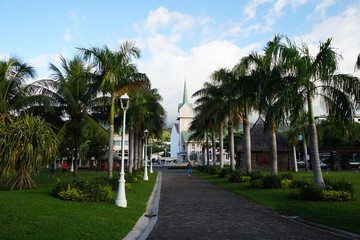 Fototapeta premium église tahiti