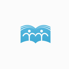 Abstract education logo icon vector design. College, school, university vector logo