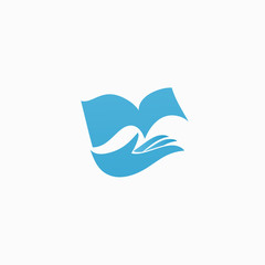 Abstract education logo icon vector design. College, school, university vector logo