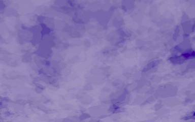 Background of abstract purple color smoke. The wall of purple fog. 3D illustration