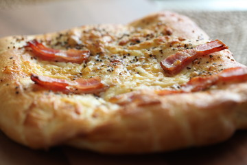 ベーコンのフォカッチャ