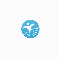 Naklejka premium Abstract education logo icon vector design. College, school, university vector logo
