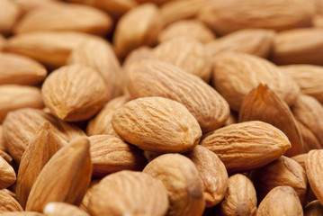 Almonds in group