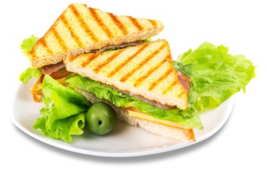 Grilled cheese sandwich