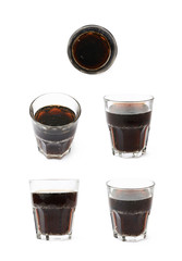 Drinking glass isolated