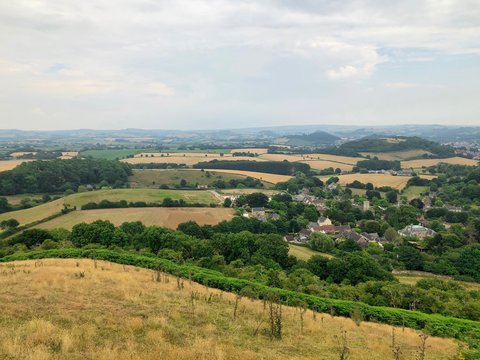 Dorset Landscape Scenery from Colmers Hill