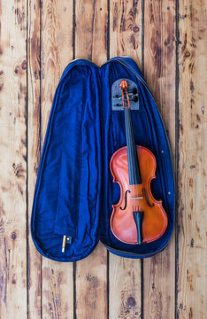 violin in a case