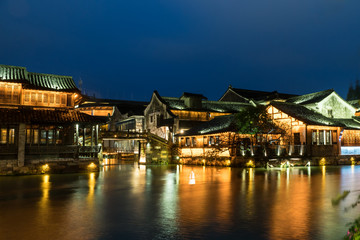 Fototapeta premium Wuzhen, a famous water town in China