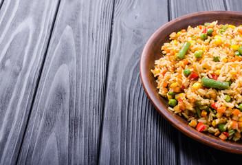Risotto with vegetables