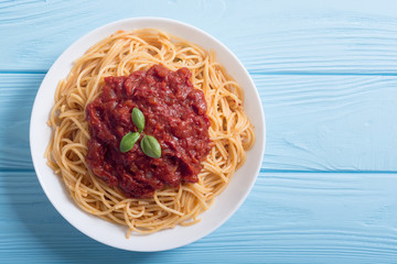 Italian pasta spaghetti