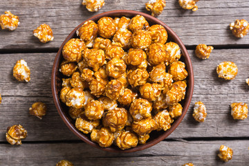 Sweet caramel popcorn