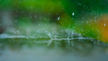 Raining Ripple Splash 
