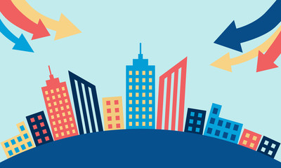 Urbanization Illustration