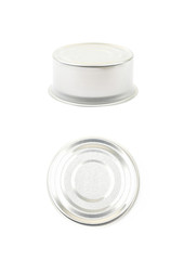 Metal tincan isolated