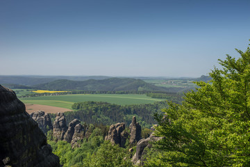 sächsische schweiz schrammsteine bastei lilienstein wandern