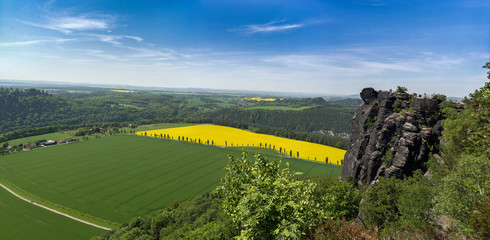 sächsische schweiz schrammsteine bastei lilienstein wandern