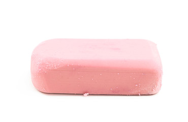 Rubber eraser isolated
