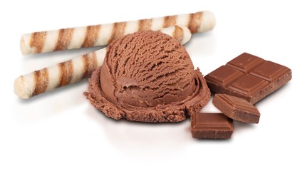 Chocolate Ice Cream Scoop