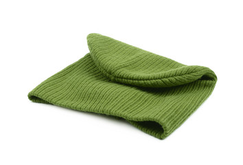 Knit cap hat isolated